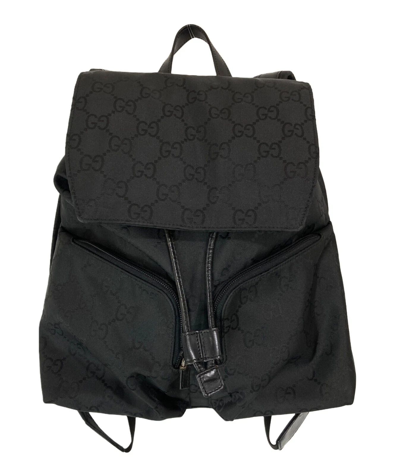 Gucci — Gucci GG 003.0238 Nylon Black Backpack #TFB6271