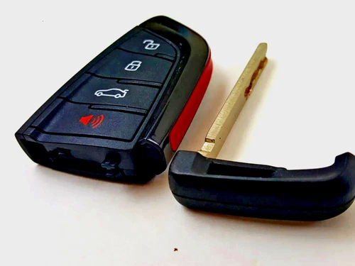 2020-2021 TOYOTA SUPRA GR KEY FOB REMOTE CONTROL RED TRIM Used Locked OEM - product listing photo
