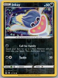 Inkay 121/196 Lost Origin Reverse Holo Common