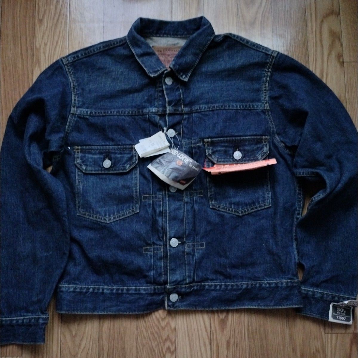 94年製　Levi's 71507 size40 XX LEVI'S VINTAGE 71507-XX W40 Made in Japan TYPE II Unused limited