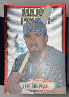 2000 Bowman Major Power Jeff Bagwell Houston Astros #MP10