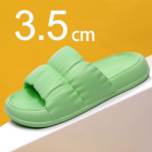 Home Soft Slippers Non Slip Platform Bathroom Thick Bottom Sandals Flip Flops - Picture 18 of 34