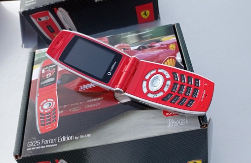 Sharp GX25 FERRARI Edycja Limitowana 100% Nowy Oryginał Unikat Polecam Telefon - Zdjęcie 6 z 11