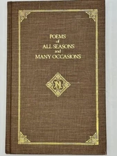 Poems of All Seasons and Many Occasions by J. Lauren Naden, Frankton, Ind.- 1986
