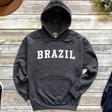 Brazil Hoodie Brazil Classic Pullover Hoodie