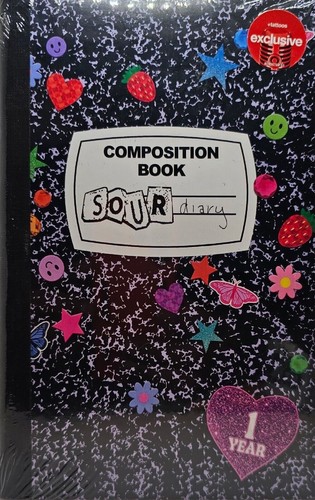 Olivia Rodrigo - SOUR 1 YEAR ANNIVERSARY JOURNAL Target Exc, CD Neu/Versiegelt M-2