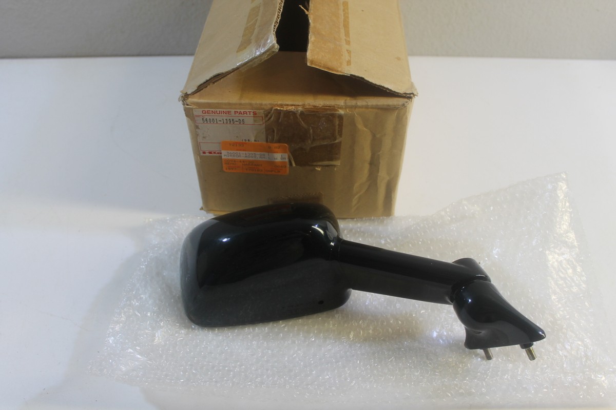 New NOS Genuine Kawasaki LH L W Green Mirror ZX 1100 Ninja