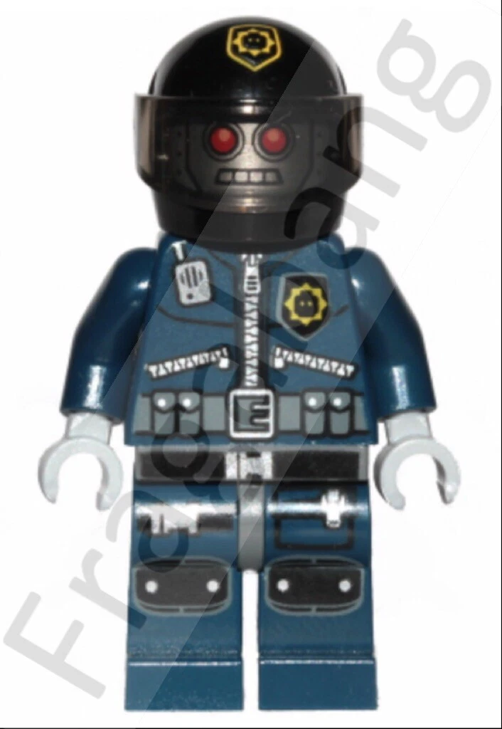 Lego 70807 The Lego Movie Robo SWAT with Helmet Minifigure Split