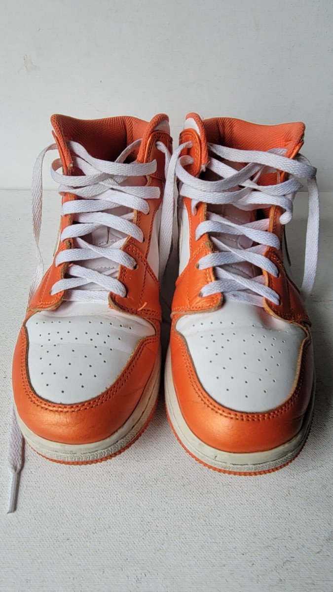 スニーカー Nike Air Jordan 1 Retro High Electro Orange SS 21 2021 DS 2021 Nike Air Jordan Retro 1 Hi OG Electro Orange Men's