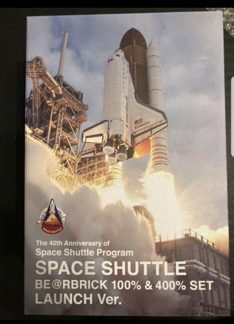 BE@RBRICK 400% 100% SPACE SHUTTLE LAUNCH Ver. MEDICOM TOY | eBay BE@RBRICK 400% 100% SPACE SHUTTLE LAUNCH Ver. MEDICOM TOY | eBay