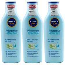Nivea Sun Pflegende AFTER SUN Lotion 3 x 250ml kühlt & beruhigt 48H Feuchtigkeit