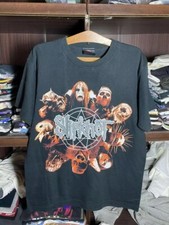Slipknot 2002 Band Graphic Black Short Sleeve Unisex T shirt Reprint S-5XL