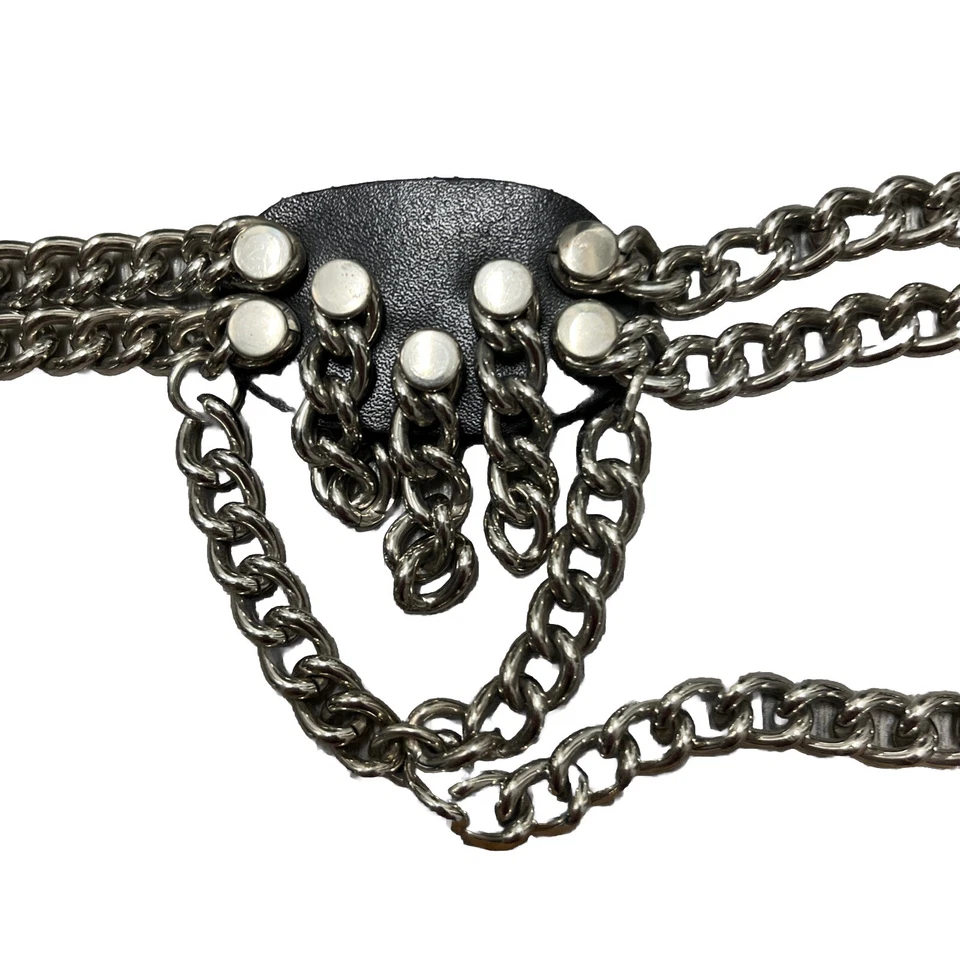 Cadenas para botas vintage de cuero de acero inoxidable para mujer Foto 3 de 4