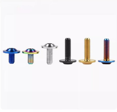 Tornillos de titanio M6x10 15 20 mm T30 cabeza Torx tornillo sujetadores de bicicleta 2/6 piezas - Imagen 4 de 12