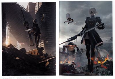 NieR automata Official Art Book by Kazuma Koda Art of NieR