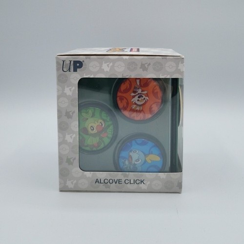 NEW Ultra Pro Pokemon Alcove Click Box GALAR (4 Magnetic Badges Holds 100 Cards) - Picture 2 of 5