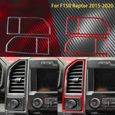 For Ford F150 Raptor 2015-2020 Accessories Carbon Fiber Interior Central Control
