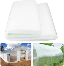 5 Year 6 Mil Clear Plastic Greenhouse Poly Film 33 ft. Wide - *VARIOUS LENGTHS*