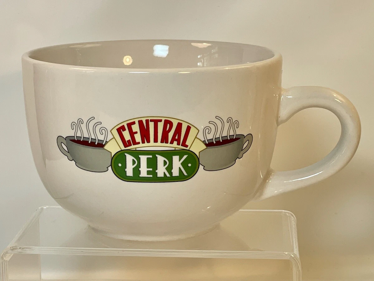 CENTRAL PERK FRIENDS HUGE 20 OZ COFFEE MUG STONEWARE DISHWASHER