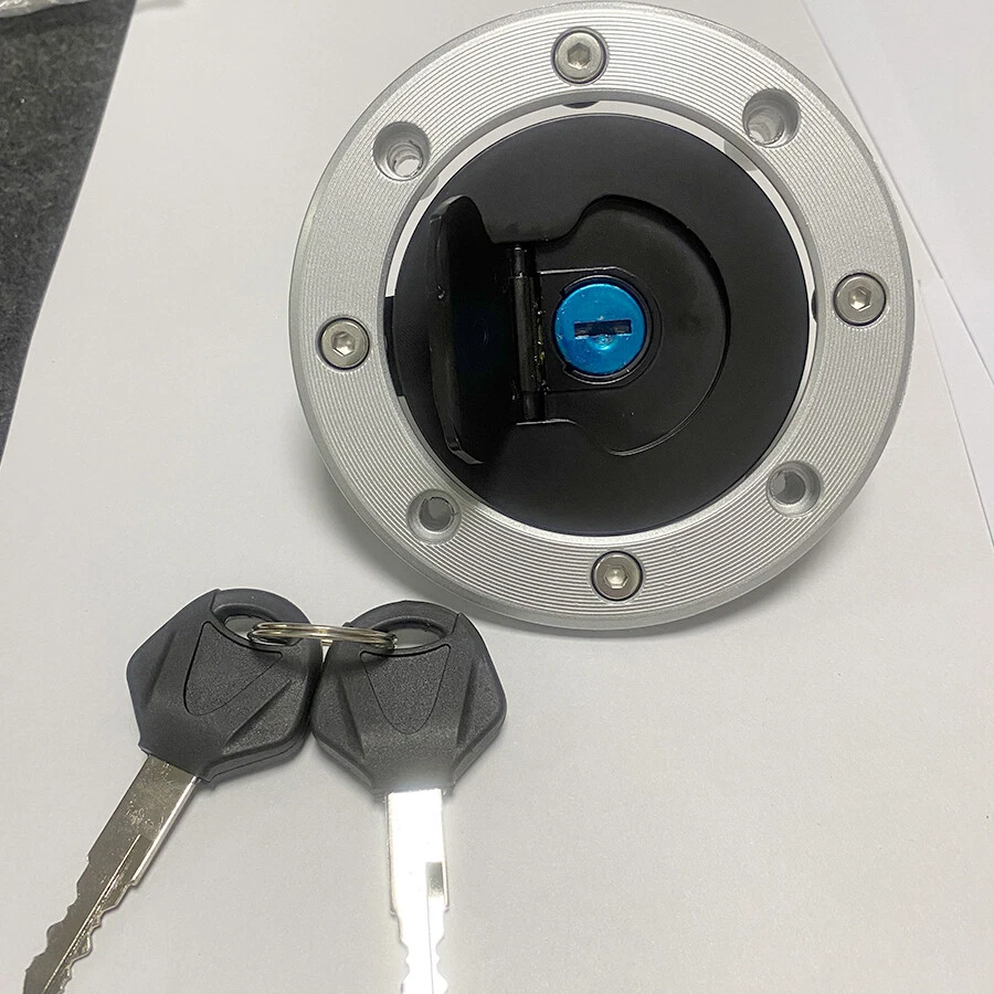 Fuel Gas Cap Lock with 2 Keys For Suzuki GSX-400 GK79A Impulse/DR-800 1990 - Image 4 of 4