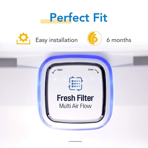 AF004 Refrigerator Air Filter Fit for LG LT120F, Kenmore Elite 469918, 6PACK - Picture 2 of 5