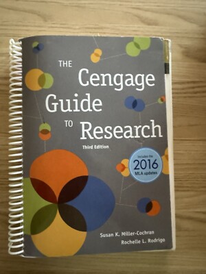 Cengage Guide to Research by Susan K.