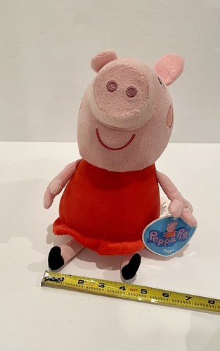 Peppa Pig Officially Licensed Plush 11" Kids Toy Stuffed Animal Hasbro New - Picture 7 of 7