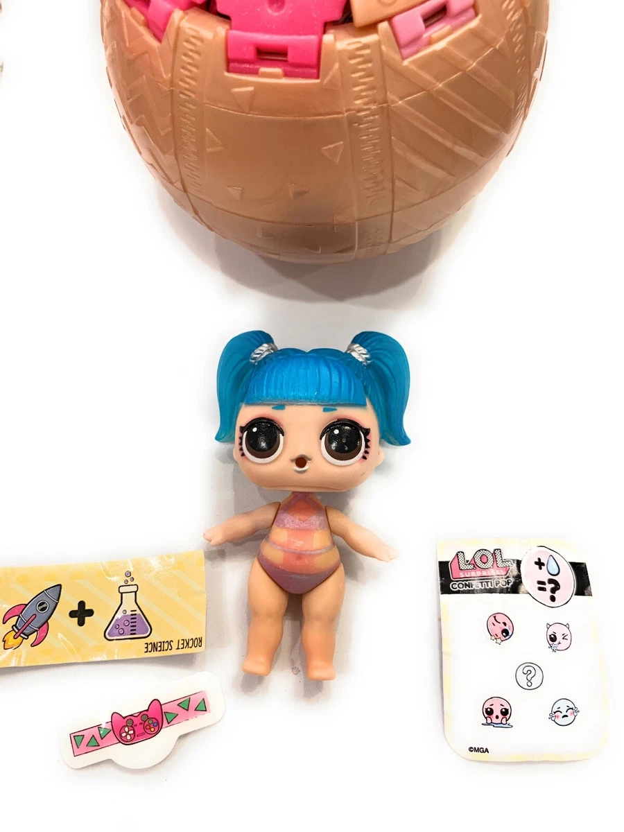 LOL Surprise Dolls Confetti Pop GLAMSTRONAUT Series 3 RARE GOLD