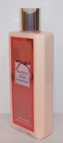 NEW BATH & BODY WORKS WRAPPED IN SUGAR MARSHMALLOW LOTION CREAM HAND LARGE 8.4OZ - Picture 6 of 7