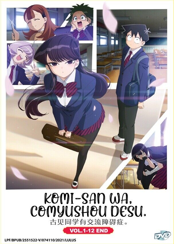 ANIME DVD~ENGLISH DUBBED~Komi-San Wa,Comyushou Desu. Season  1+2(1-24End)+GIFT