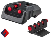 1911 Standard Dovetail Fiber Optic Sight Rear Sight Red With Red Contour Front