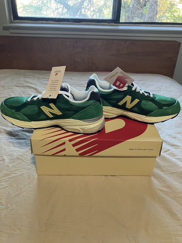 Taglia 8 - New Balance 990v3 Made in USA x Teddy Santis oro verde basso - Foto 5 di 8