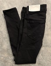 NWT American Eagle AE Black Jegging Next Level Stretch Jeans Women Sz 00 Short