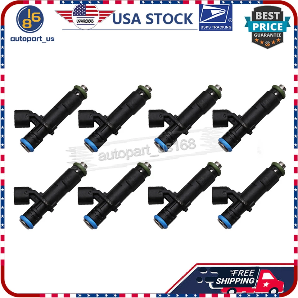 Комплект топливных форсунок 5C3E-DC для FORD F-250 F-350 SUPER DUTY 2005 2006 5,4 л V8 - Изображение 3 из 4