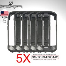 5pcs For Zebra TC51 TC56 Protective Cover Case Hand Rugged Boot SG-TC5X-EXO1-01