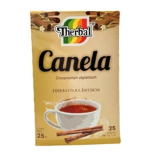 Therbal Te de Canela/ Cinnamon tea  Infusion Herbs 25 bags
