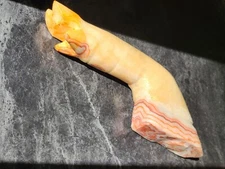 NOTHING LIKE IT - !!WTF!? QUARTZ PIG LEG ART, SCULPTURE, ODDITY - WEIRDEST
