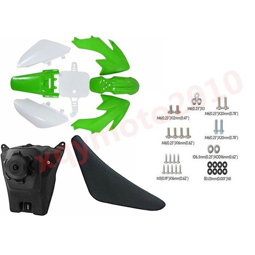 Siège Moto Noir En Mousse Pour CRF50 XR50 50-160cc - Housse Selle Pit Dirt Bike SSR Atomik