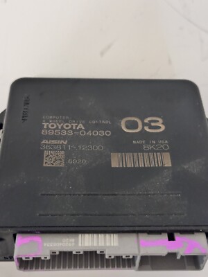 2019 TOYOTA TACOMA Transfer Case Module,89533-04030 | eBay