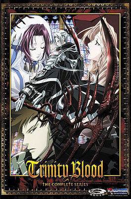 Trinity Blood トリニティ・ブラッド　DVD　イシュー　設定資料集 Trinity Blood - Box Set (DVD, 2007, 6-Disc Set with books
