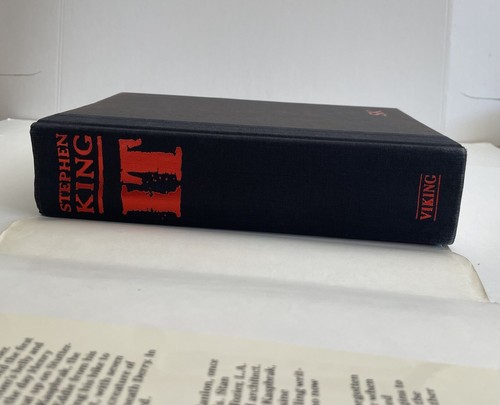 IT, Stephen King (1986 HC/DJ 1st Edition 1st Print) 1st/1st Hardcover - Imagen 13 de 13