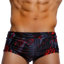 Men's Swimming Shorts Swimwear Swim Briefs Beach Boxers Quick Drying