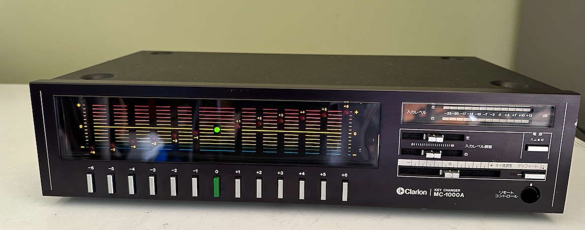 MC-1000A Clarion | Key Changer (Pitch Modifer) eBay クラリオン