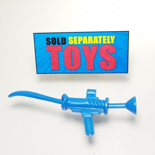 Vtg TMNT Genghis Frog GUN rifle original 1989 Playmates blue accessory weapon - Picture 11 of 11