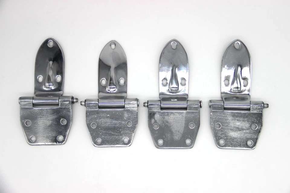 Juego de bisagras de puerta de acero delanteras para Toyota Land Cruiser FJ40 BJ40 Toyota 1969-1986 Foto 2 de 4