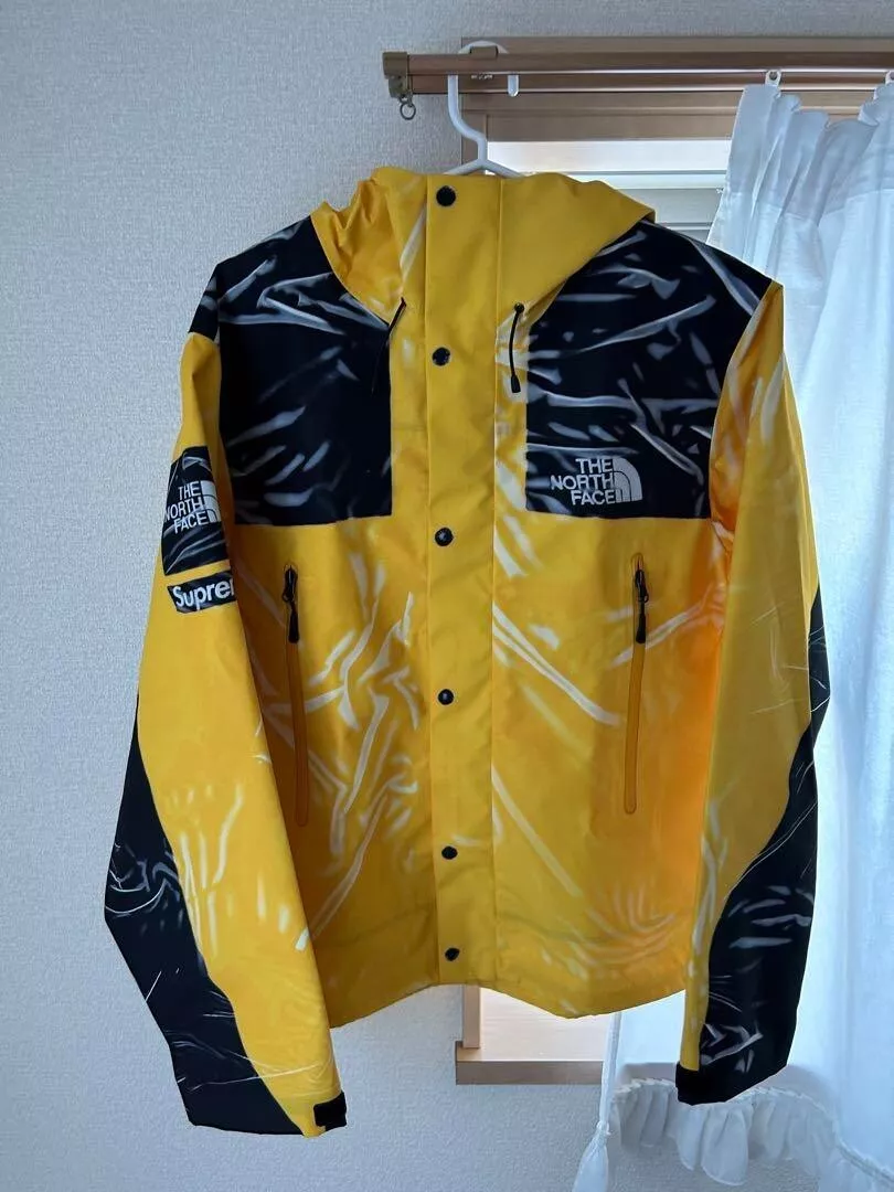 Veste coquillage Supreme The North Face trompe loeil imprimé couture collée M TNF Japon