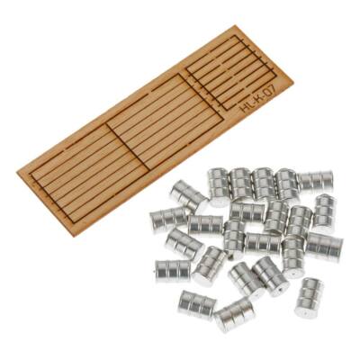 NEW Bachmann Oil Drums Kit (24 per Pack - 2 Pallets) HO Scale