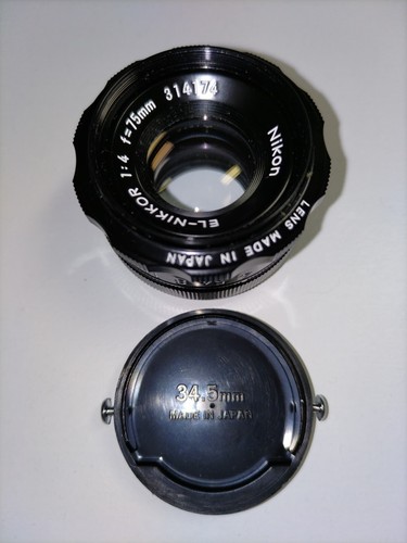 【NEAR MINT- w/Case】Nikon EL-NIKKOR 75mm f/4 Enlarging Lens L39 Mount From Japan - Picture 15 of 20