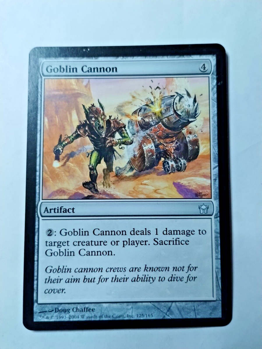 MTG Goblin Cannon Fifth Dawn 125/165 Regular Uncommon