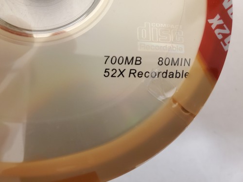 TWO NEW CD-R 50 PACK 700MB 80 MIN BLANK DISCS CAKE BOX SPINDLE BRAND NEW SEALED - Picture 5 of 7